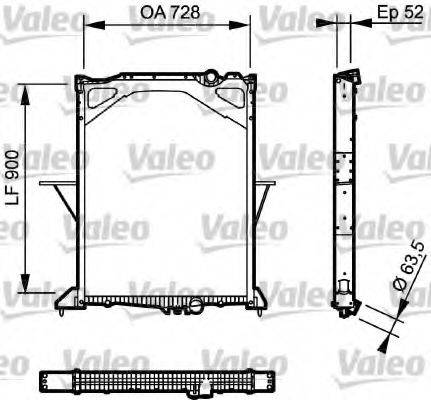 RENAULT TRUCKS 20536920 Радіатор, охолодження двигуна