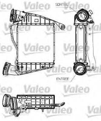 VALEO 817634 Інтеркулер