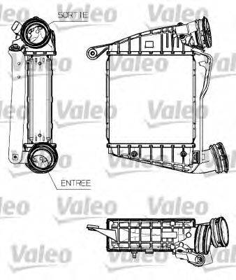 VALEO 817635 Інтеркулер