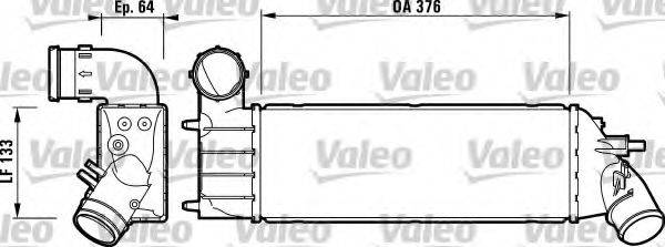 VALEO 817650 Інтеркулер