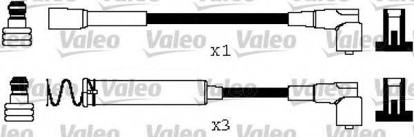 VALEO 346590 Комплект дротів запалювання