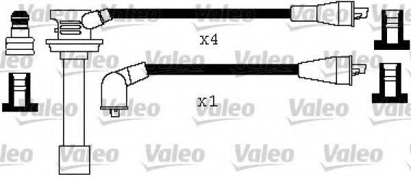 VALEO 346533 Комплект дротів запалювання