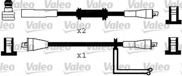 VALEO 346513 Комплект дротів запалювання