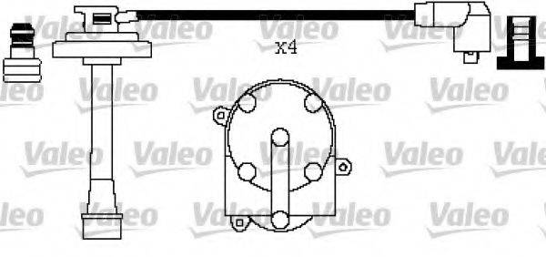 LUCAS ELECTRICAL DKB364 Комплект дротів запалювання