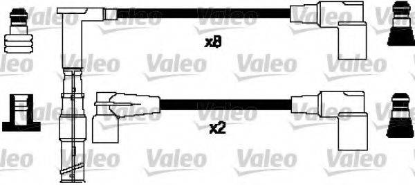 LUCAS ELECTRICAL DKC152 Комплект дротів запалювання