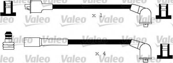 VALEO 346122 Комплект дротів запалювання
