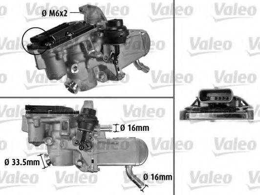 RENAULT 14710-6293R Клапан повернення ОГ