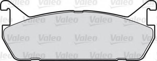 VALEO 301624 Комплект гальмівних колодок, дискове гальмо