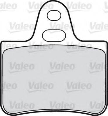 VALEO 598146 Комплект гальмівних колодок, дискове гальмо