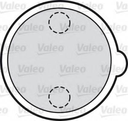 VALEO 20371 Комплект гальмівних колодок, дискове гальмо