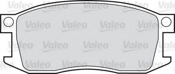 VALEO 20735 Комплект гальмівних колодок, дискове гальмо