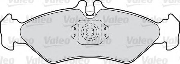 VW 2D0 698 451 C Комплект гальмівних колодок, дискове гальмо
