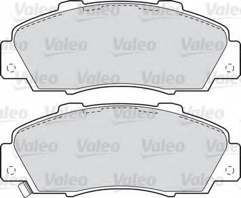 VALEO 301627 Комплект гальмівних колодок, дискове гальмо
