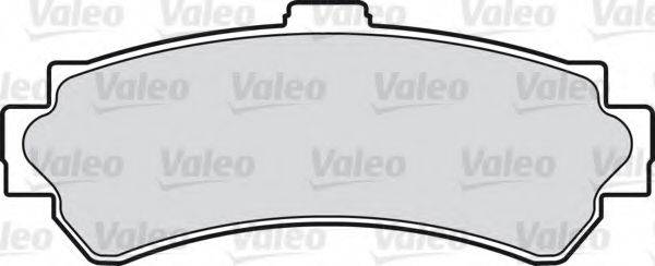 VALEO 301449 Комплект гальмівних колодок, дискове гальмо