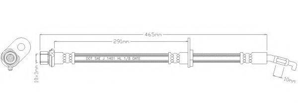 REMKAFLEX 3152 Гальмівний шланг