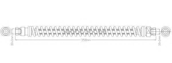 REMKAFLEX 6989 Гальмівний шланг