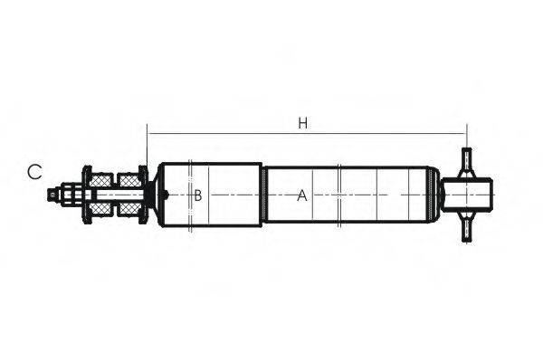 GAZ 3102-2905402 Амортизатор