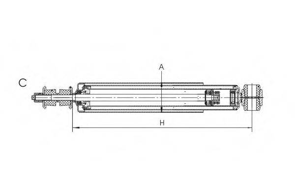 GAZ 113.2915005-64 Амортизатор