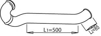 DINEX 81623 Труба вихлопного газу