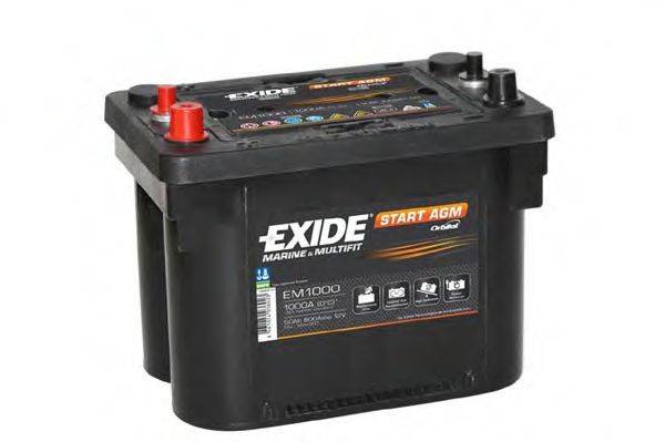 EXIDE EM1000 Стартерна акумуляторна батарея; Стартерна акумуляторна батарея