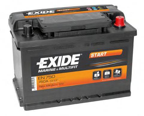 EXIDE 57000 Стартерна акумуляторна батарея