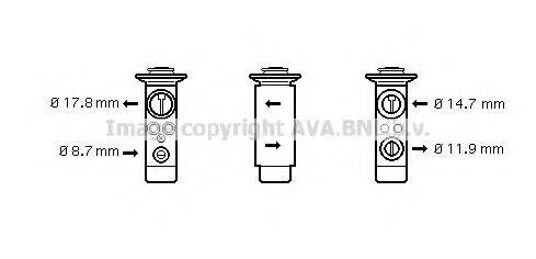 KRAMER 0151.0021 Розширювальний клапан, кондиціонер