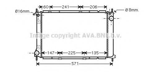 BLUE PRINT ADN19877C Радіатор, охолодження двигуна