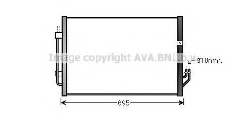 AVA QUALITY COOLING DN5331 Конденсатор, кондиціонер