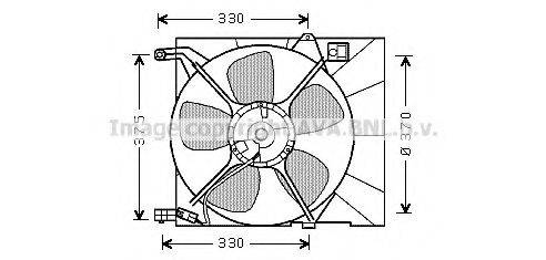 CHEVROLET 96536638 Вентилятор, охолодження двигуна