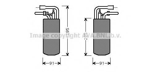 AVA QUALITY COOLING FDD384 Осушувач, кондиціонер