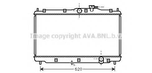 BLUE PRINT ADH29805 Радіатор, охолодження двигуна