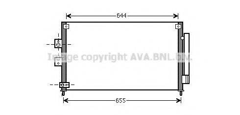 AVA QUALITY COOLING HD5227D Конденсатор, кондиціонер