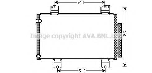 AVA QUALITY COOLING HD5236 Конденсатор, кондиціонер