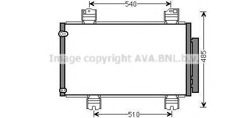 AVA QUALITY COOLING HDA5236D Конденсатор, кондиціонер