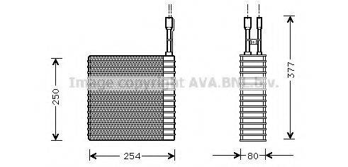 AVA QUALITY COOLING JEV030 Випарник, кондиціонер