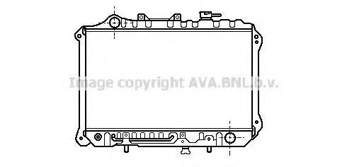 AVA QUALITY COOLING MZ2011 Радіатор, охолодження двигуна