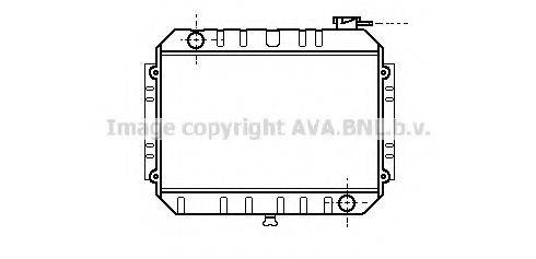 MAZDA 057815200B Радіатор, охолодження двигуна