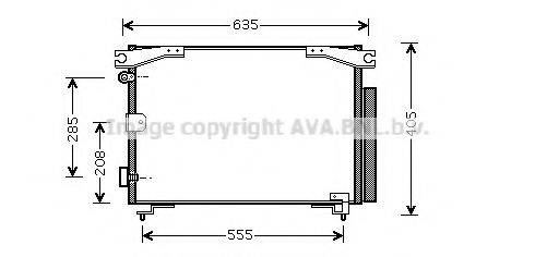 AVA QUALITY COOLING TO5280D Конденсатор, кондиціонер