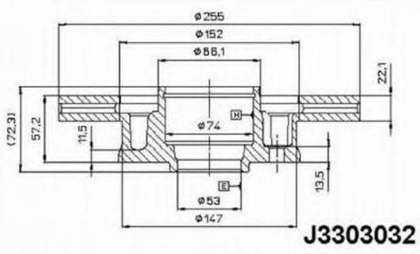 NIPPARTS J3303032