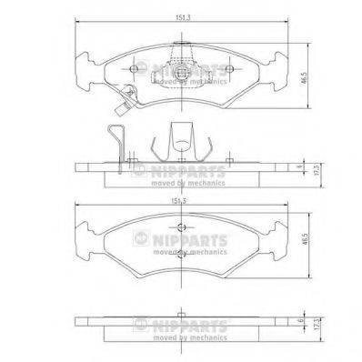 NIPPARTS J3600301