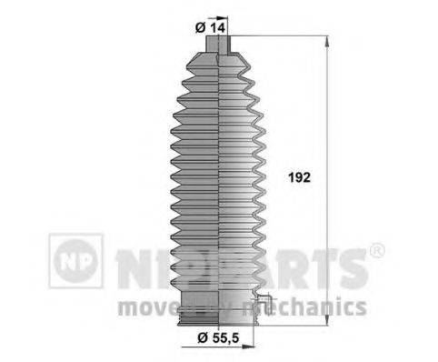 NIPPARTS N2843017 Комплект пильника, рульове керування