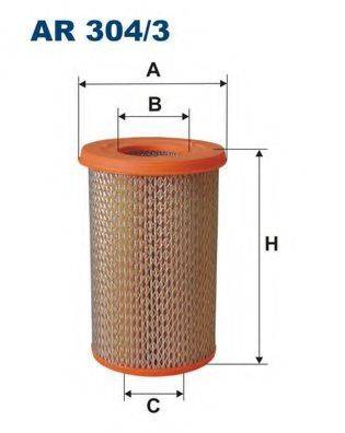 FILTRON AR3043 Повітряний фільтр