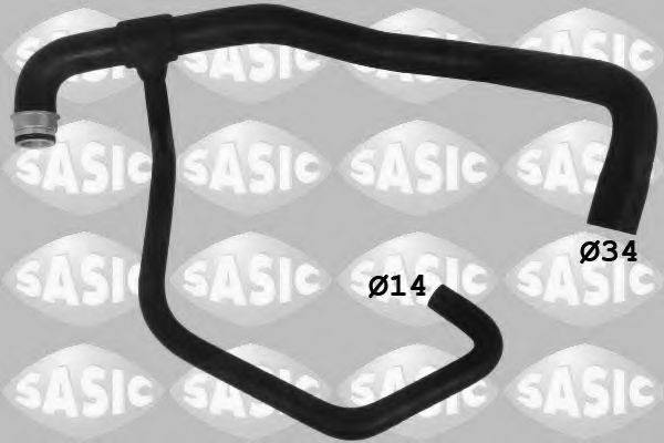 SASIC SWH0478 Шланг радіатора