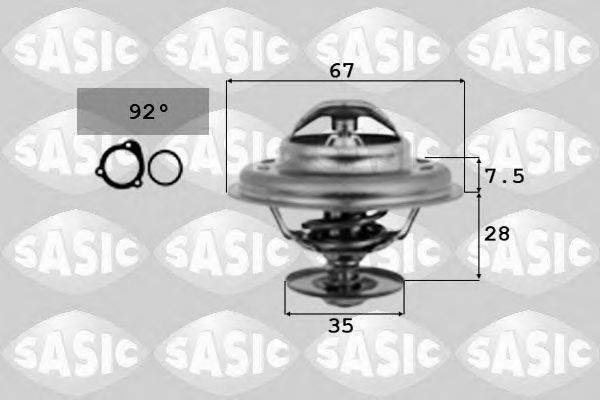 SASIC 9000016 Термостат, охолоджуюча рідина
