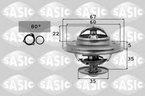 SASIC 9000337 Термостат, охолоджуюча рідина