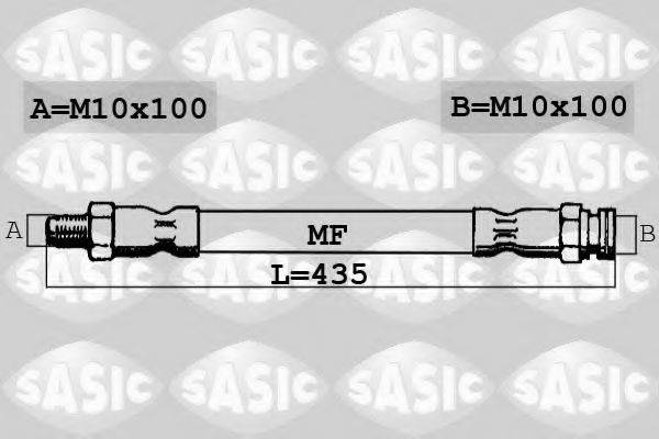 SASIC 6606002 Гальмівний шланг