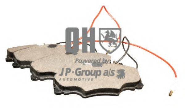 JP GROUP 4163604319 Комплект гальмівних колодок, дискове гальмо