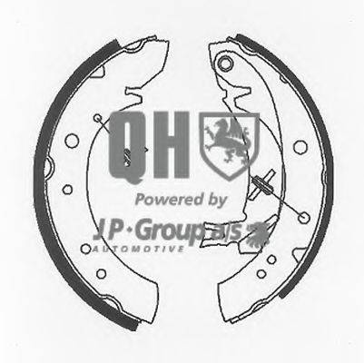 JP GROUP BS966 Комплект гальмівних колодок