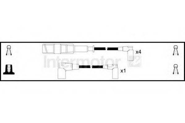 STANDARD 73917 Комплект дротів запалювання