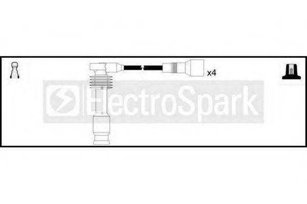 STANDARD OEK424 Комплект дротів запалювання